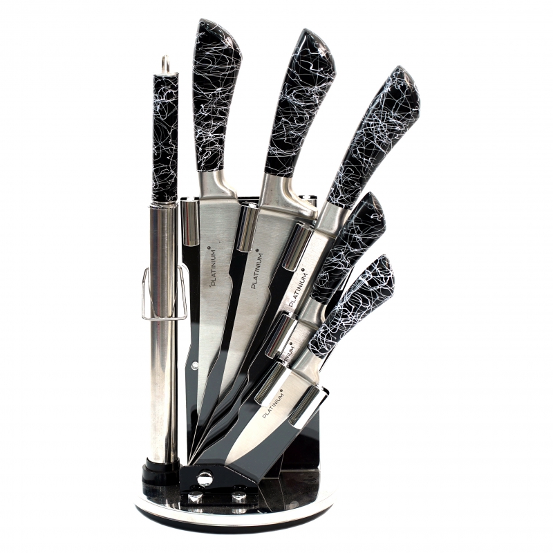 Հավաքածու Դանակի Platinium P-001/002/003 Սև Պոչ 3